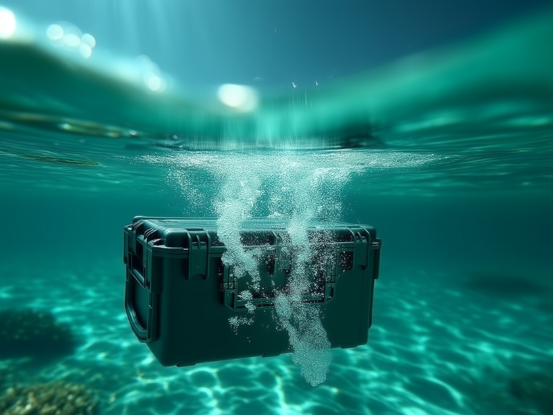How does an IP test for dust and waterproofness of packaging work?